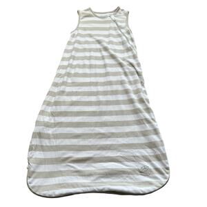 ECOLINO WOOLINO Striped Baby Sleepsack Organic Cotton Unisex Neutral Size 18-36